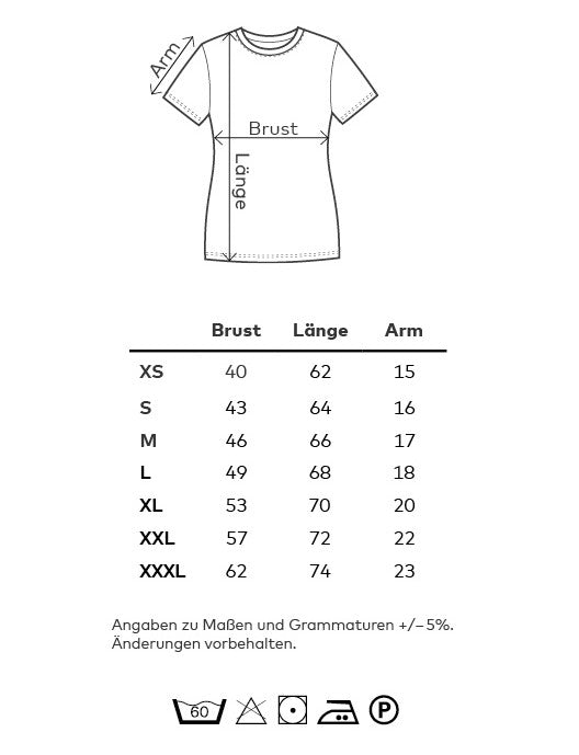 Damen T-Shirt Korb