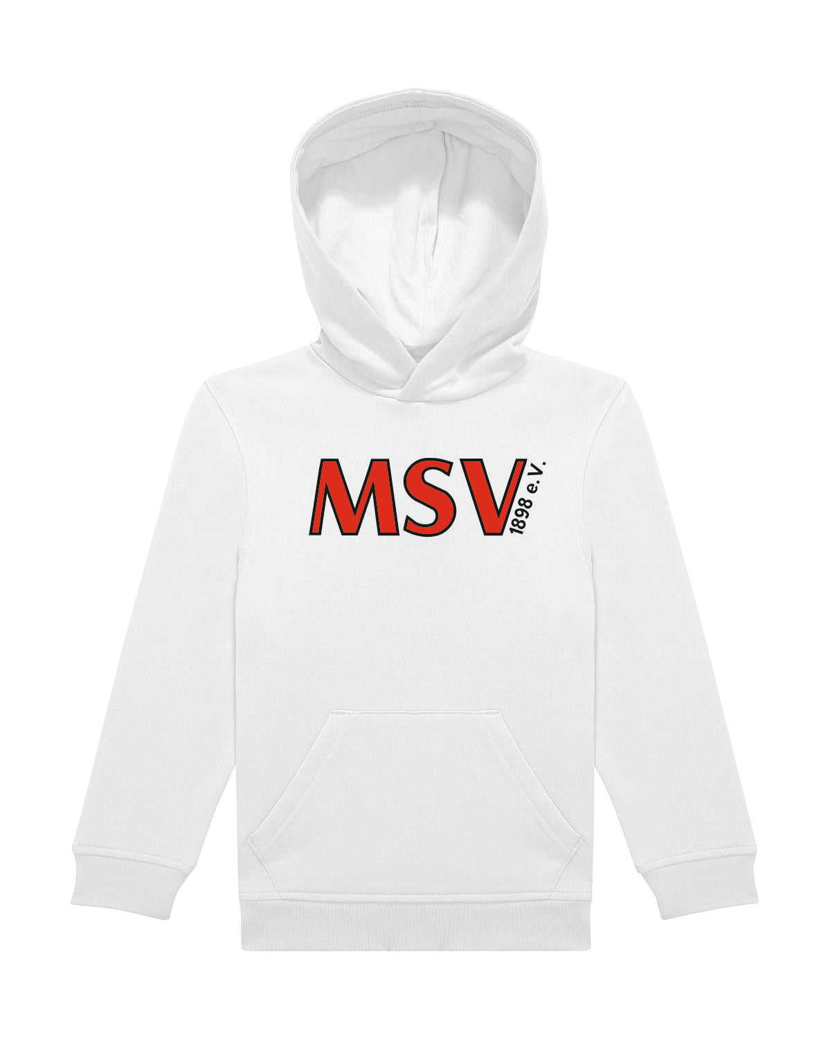 Hoodie  MSV-Schrift gestickt